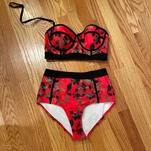 Modcloth High Waisted Bikini